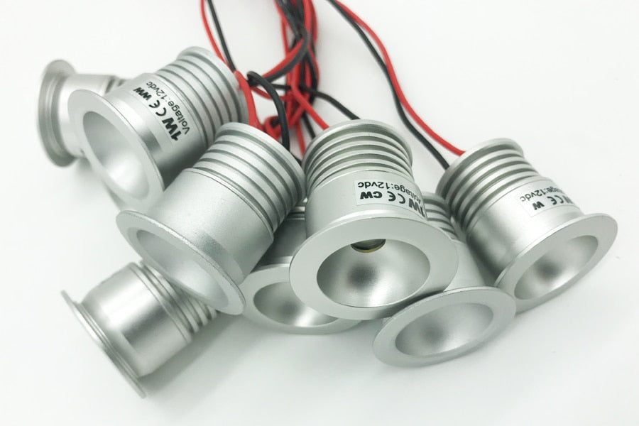 IP65 DC 12V Waterproof 1W Small Led Bulb Light 15mm 25mm 80Ra Cabinet Stair Outdoor Downlight Lamp Christmas Lighting