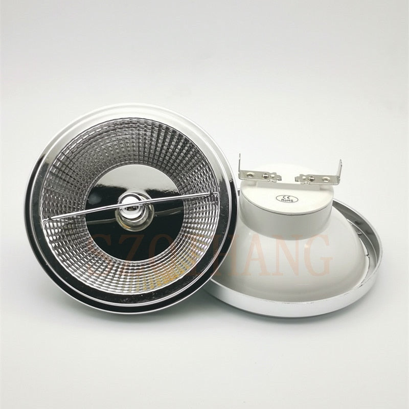 Commercial Dimmable AR111 10W COB LED Embedded Downlight AR111 QR111 GU10 LED Bulb Light Dimmable LED Spotlight Lamp