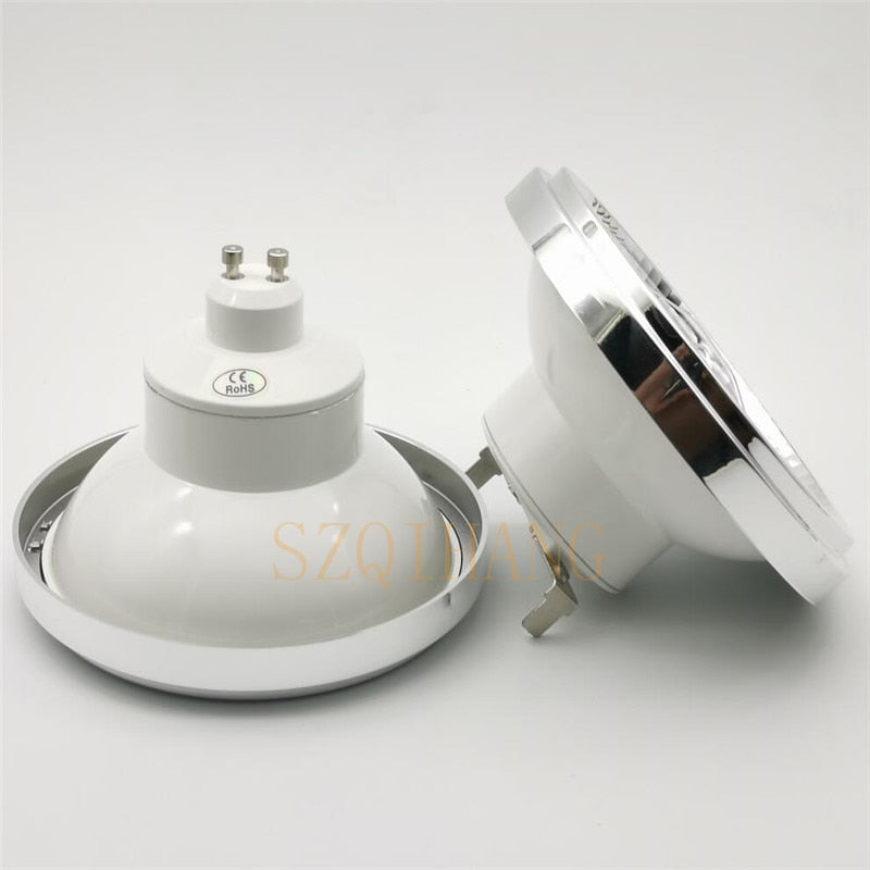 Commercial Dimmable AR111 10W COB LED Embedded Downlight AR111 QR111 GU10 LED Bulb Light Dimmable LED Spotlight Lamp