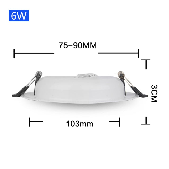 LED Downlight AC DC 12V 24V 36V Recessed Round LED Ceiling Lamp 3W 6W 9W 12W 15W 18W 36W Spot Lighting For Low Voltages