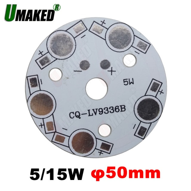 led aluminum plate board for high power beads, 5w 15W 28mm LED pcb board for bulb light downlight etc