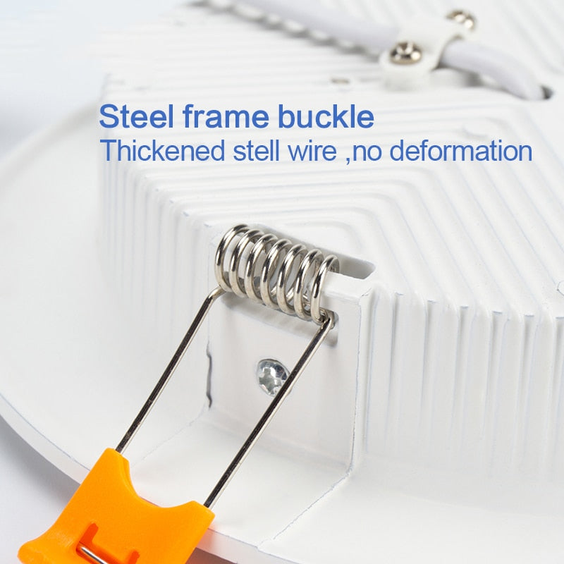 Led Downlight Lamp Ceiling Spot Light 6Pcs 3W 5W 7W 9W 12W 15W 18W SMD 220V Ultra Thin Recessed Downlight Slim Round Panel Light