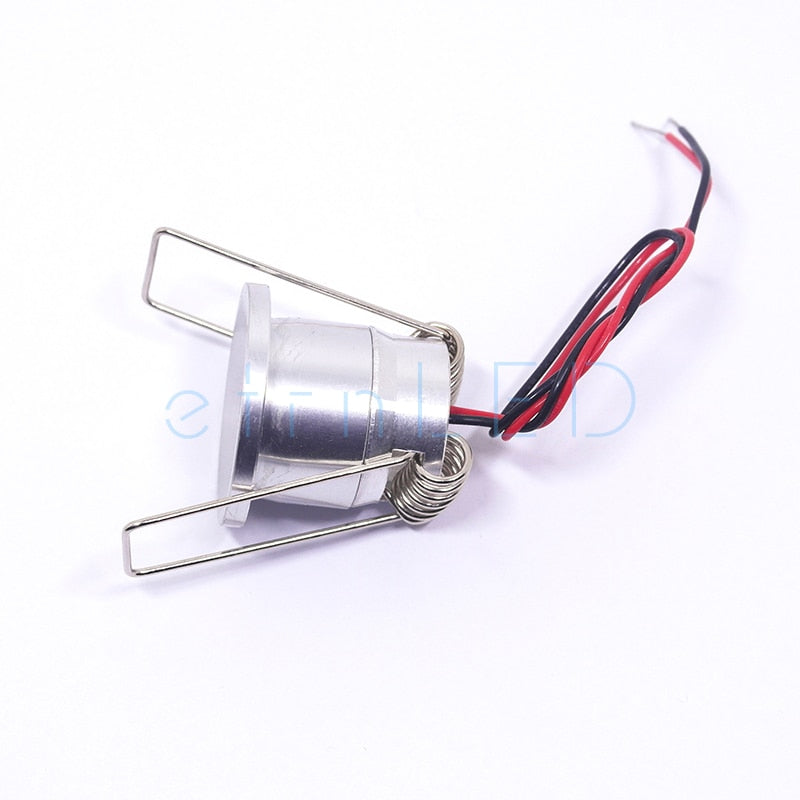 etrnLED 12V Mini Led Light Focus 1W Ceiling Spot Recessed Downlight Interior Outdoor Verandas Stairs Waterproof Bath Sauna Lamp