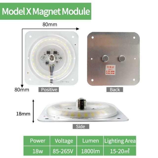K-RU LED Panel Lamps AC 85-265V 6W 9W 18W 24W Ultra Thin Wall Light Surface Mounted Lamp Indoor Lighting Modern Home Lighting