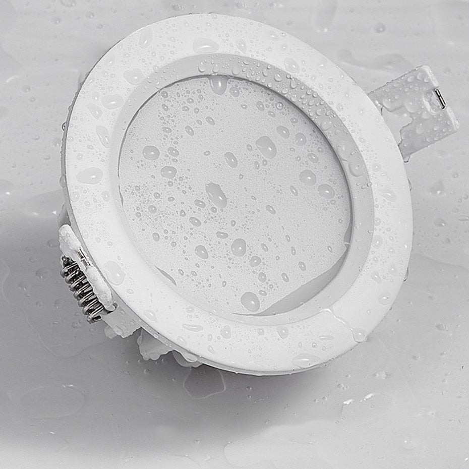 IP65 Waterproof LED Downlight 5W 7W 9W 12W 15W Waterproof Recessed lamp LED Ceiling Spot Light For Bathroom lighting Fixtures