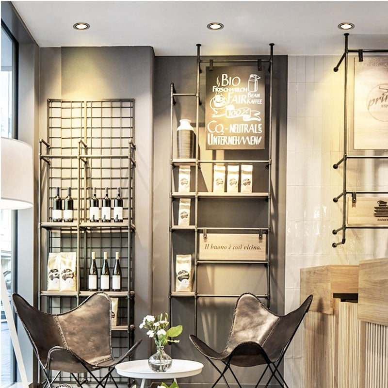 Round LED Recessed Dimmable Ceiling Downlights Aluminum LED Ceiling Light COB AC90V-260V 9W 12W 15W LED Spotlight Background Lamp