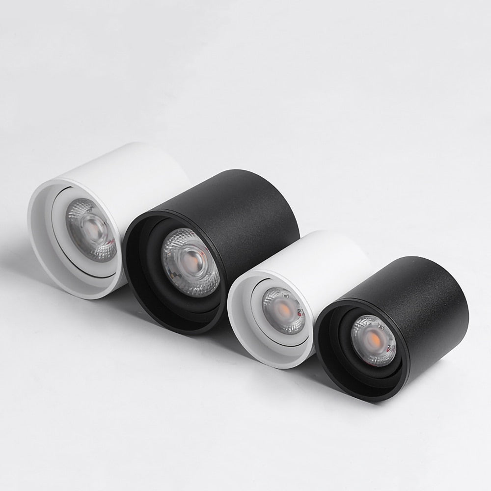 Dimmable Round 5W 7W 10W 15W 20W Angle Adjustable LED Downlight Ceiling Spot Light Living Room Bedroom Household