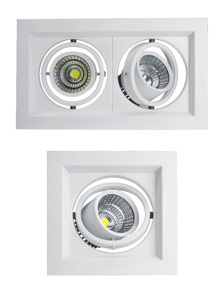 Dimmable Led downlight light COB Ceiling Spot Light 10w 20W 30W ceiling recessed Lights Indoor Lighting AC110V-220V