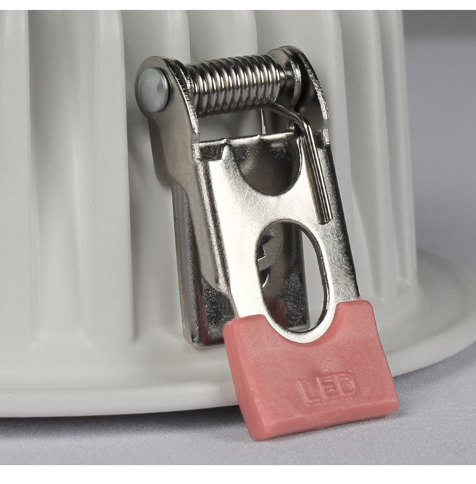 Aisilan Black LED Downlight background Spot Light Anti-glare Aluminum Ceiling Lamp Chip CRI 93 Suitable for indoor lighting