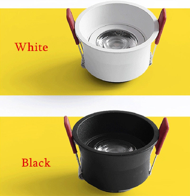 2021 New Style Angle Adjustable Anti-Glare LED COB Recessed Downlights 7W 9W 12W 15W 18W 20W Ceiling Lamp Spot Lights AC85-230V