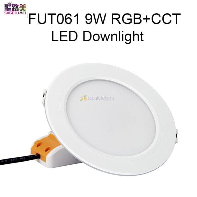 MiBoxer FUT062 FUT063 FUT064 FUT065 FUT066 FUT068 FUT069 6W 9W 12W 15W 18W RGB+CCT LED Downlight Dimmable