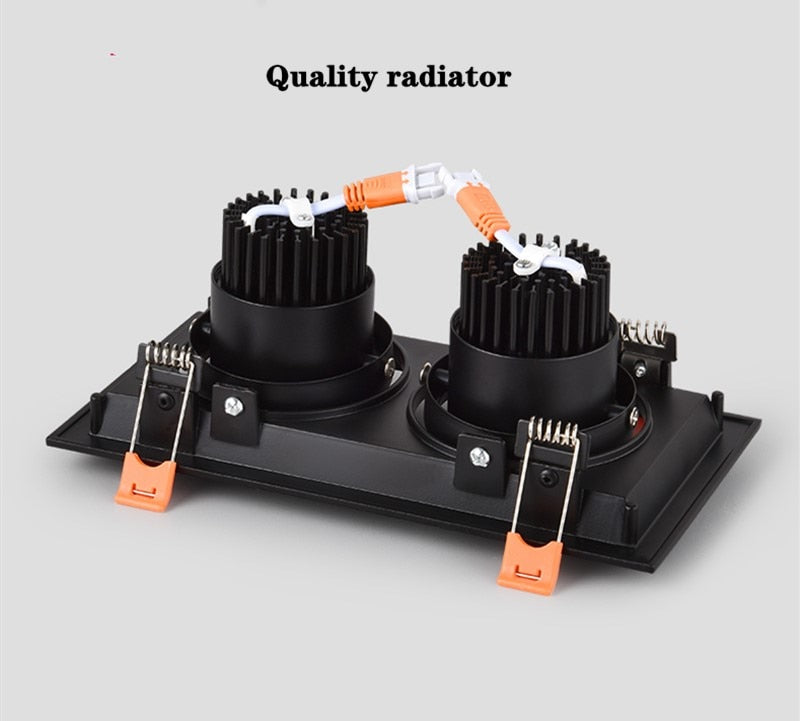 Dimmable Led downlight light COB Ceiling Spot Light 10w 20W 30W ceiling recessed Lights Indoor Lighting AC110V-220V