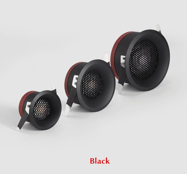 Ultra Thin Anti Glare Spot light 12W 9W 7W 5W ceiling lamp Recessed led light 2020 NEW LED Downlight for living room aisle light