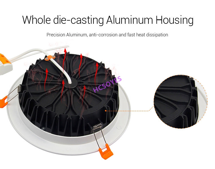 MIBOXER DL5 5 IN 1 LED Strip Controller DALI DL-DOW25 25W RGB+CCT LED Downlight DL1 DP1 DP2 DP3 remote controller Power Supplly