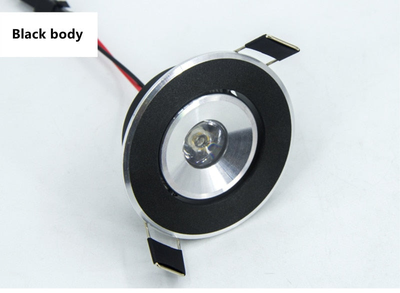 Mini LED COB Downlight 3W Gold Black Silver White Aluminum Lamp Body Easy Installation Dimmable 110V 220V 3000K 4000K 6500K