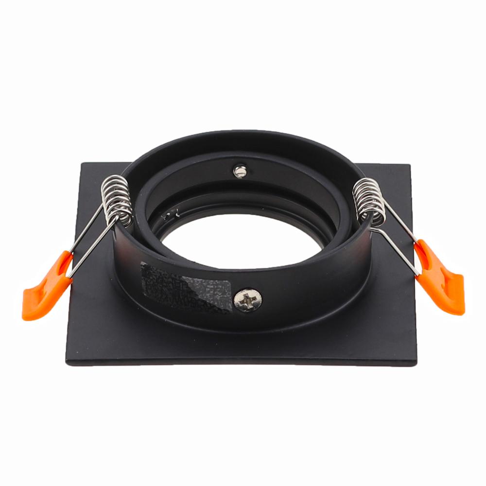 MR16 GU10 Recessed Ceiling Downlight Spot lighting Bulb COB Spot light Indoor LED Ceiling Light Frame Square Lighting Fixtures