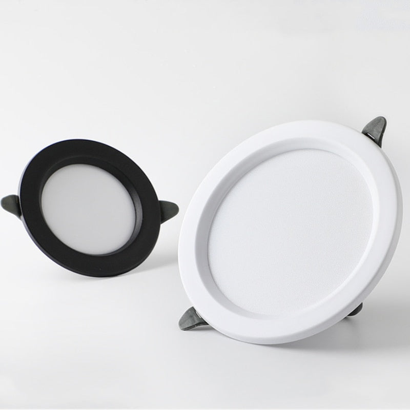 LED downlight embedded ceiling light spotlight hole light living room 6W 9W 15W 20W ultra-thin engineering downlight