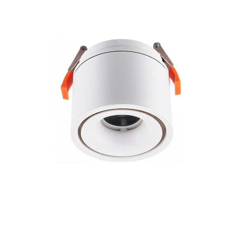 Foldable Dimmable LED COB Recessed Downlight Black/White Housing 7W 12W 15W 18W LED Ceiling Spot Light for Pictures Background