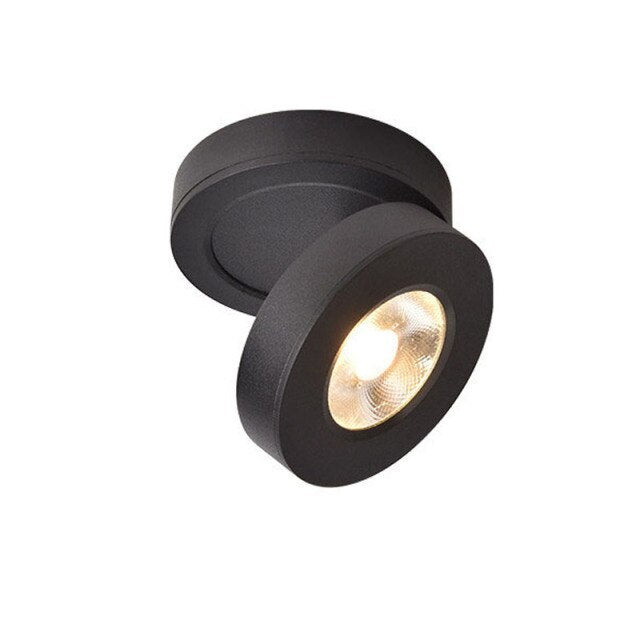 Track rail Led Downlight COB Ceiling 3W 5W 7W Down light Surface mounted Round Led Panel Light Spotlight Indoor Lighting