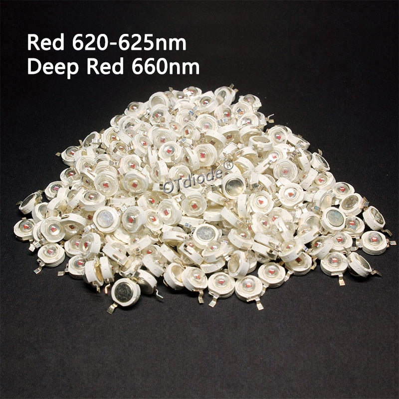 High Power LED Light-Emitting Diode LEDs Chip SMD 10pcs 1W 3W Warm White Red Green Blue Yellow For SpotLight Downlight Lamp Bulb