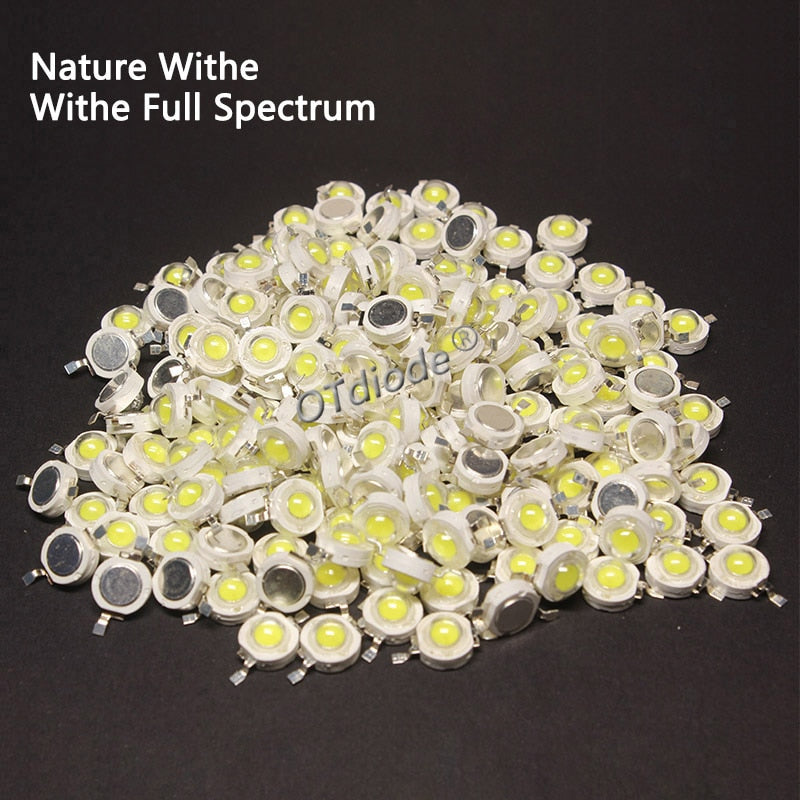 High Power LED Light-Emitting Diode LEDs Chip SMD 10pcs 1W 3W Warm White Red Green Blue Yellow For SpotLight Downlight Lamp Bulb