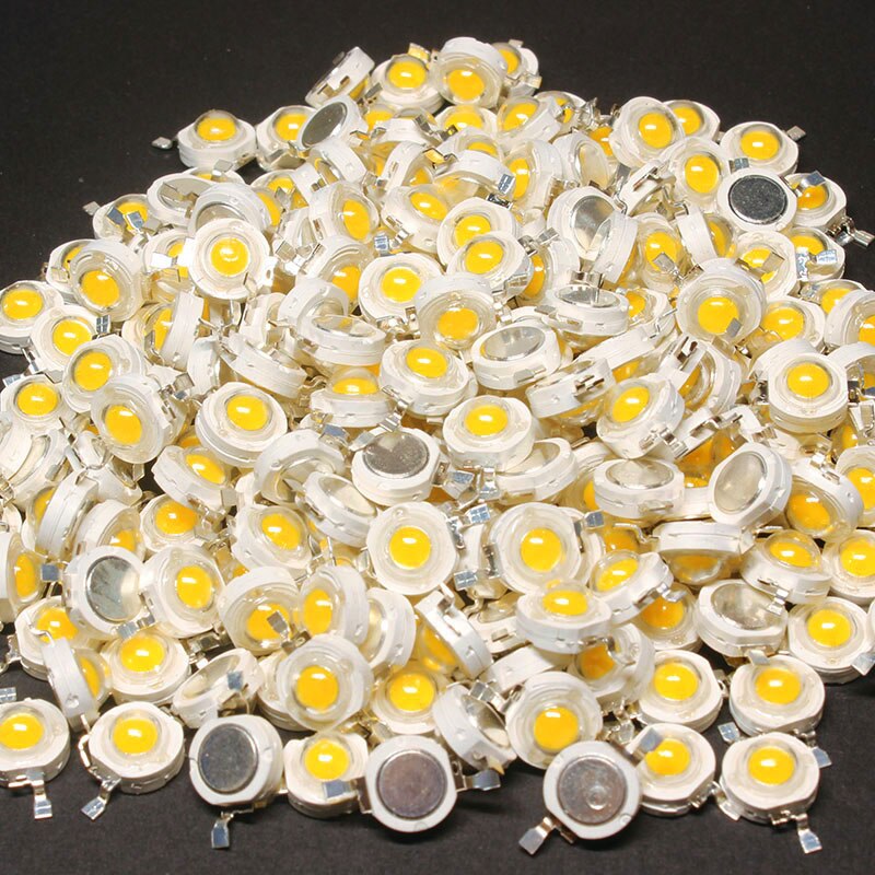 High Power LED Light-Emitting Diode LEDs Chip SMD 10pcs 1W 3W Warm White Red Green Blue Yellow For SpotLight Downlight Lamp Bulb