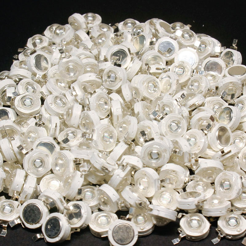 High Power LED Light-Emitting Diode LEDs Chip SMD 10pcs 1W 3W Warm White Red Green Blue Yellow For SpotLight Downlight Lamp Bulb