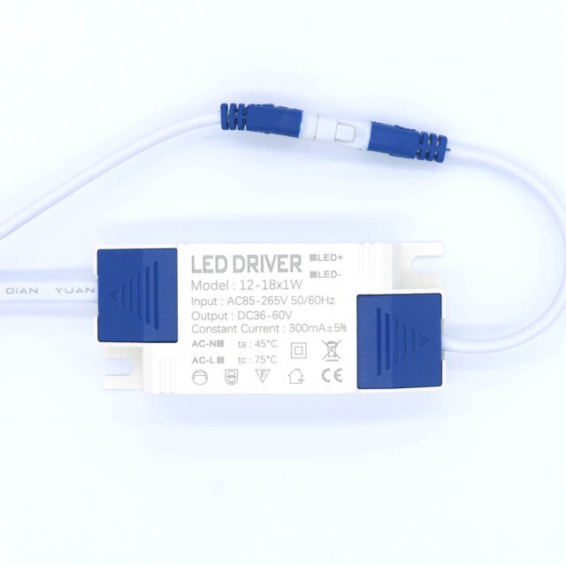 LED Power Supply Driver 1W 3W 4W 7W 8W 12W 18W 25W 36W 300mA Lighting Transformers For LED Power Light Panel Light Downlight DIY