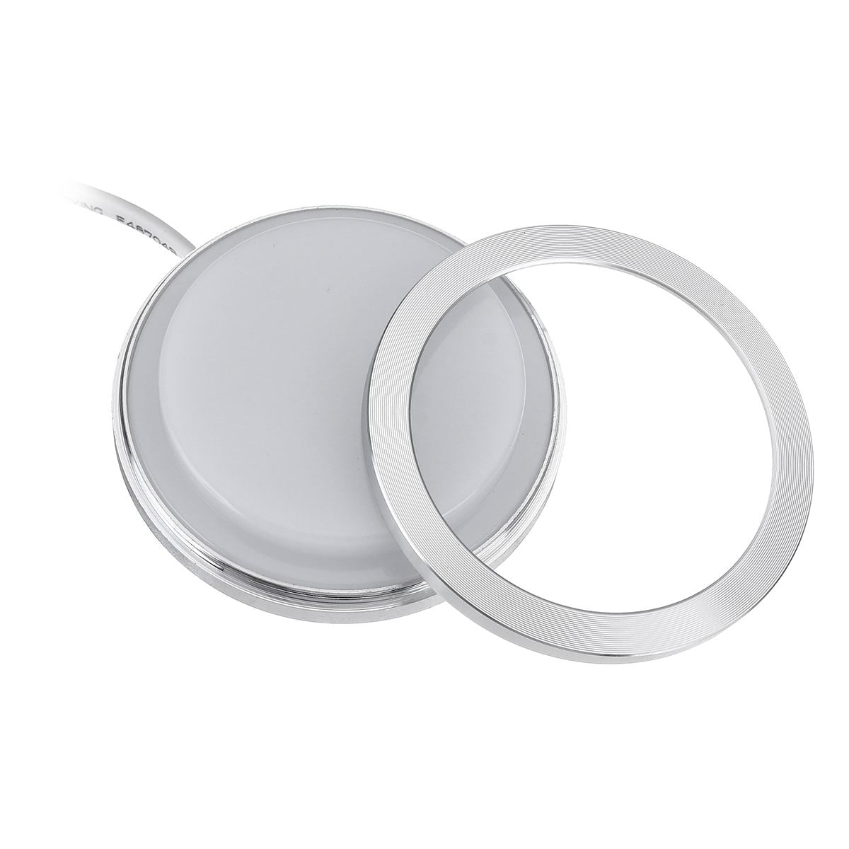 Caravan Interior Downlights Under Cabinet Recessed Spot Light Dome 4/6pcs 18LED Ceiling Lamp for Boat RV Camper Kitchen Showcase