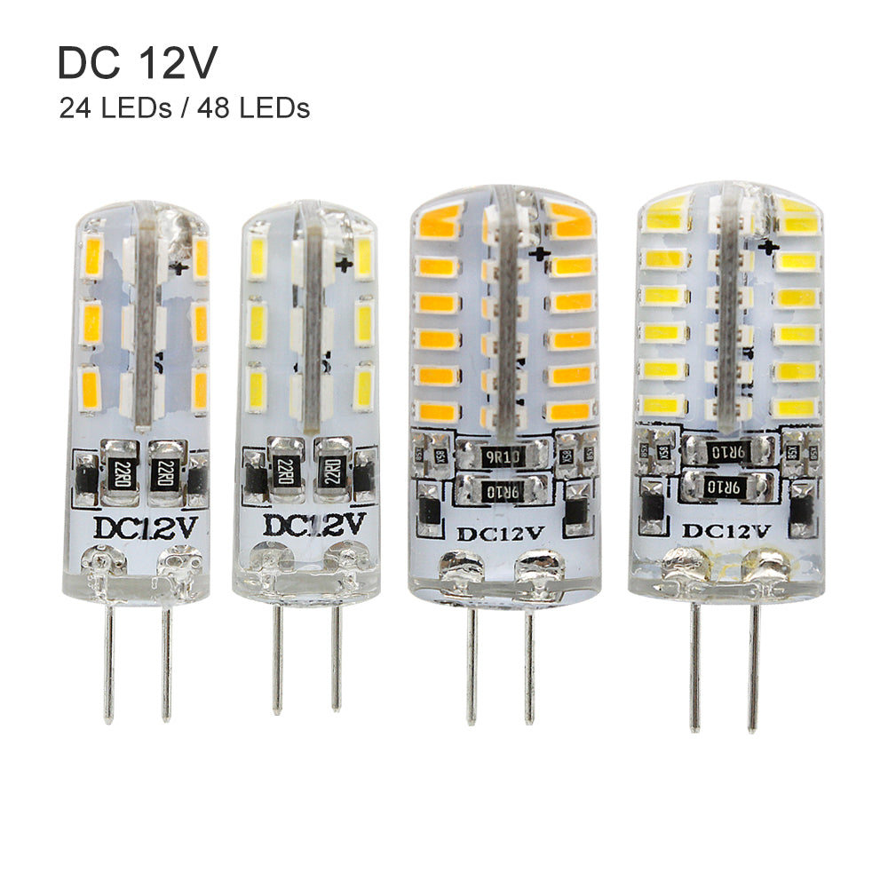 G4 LED Bulb Lamp SMD 3014 DC 12V AC 220V White/Warm White Light replace 10W 20W 30W Halogen Spotlight Chandelier