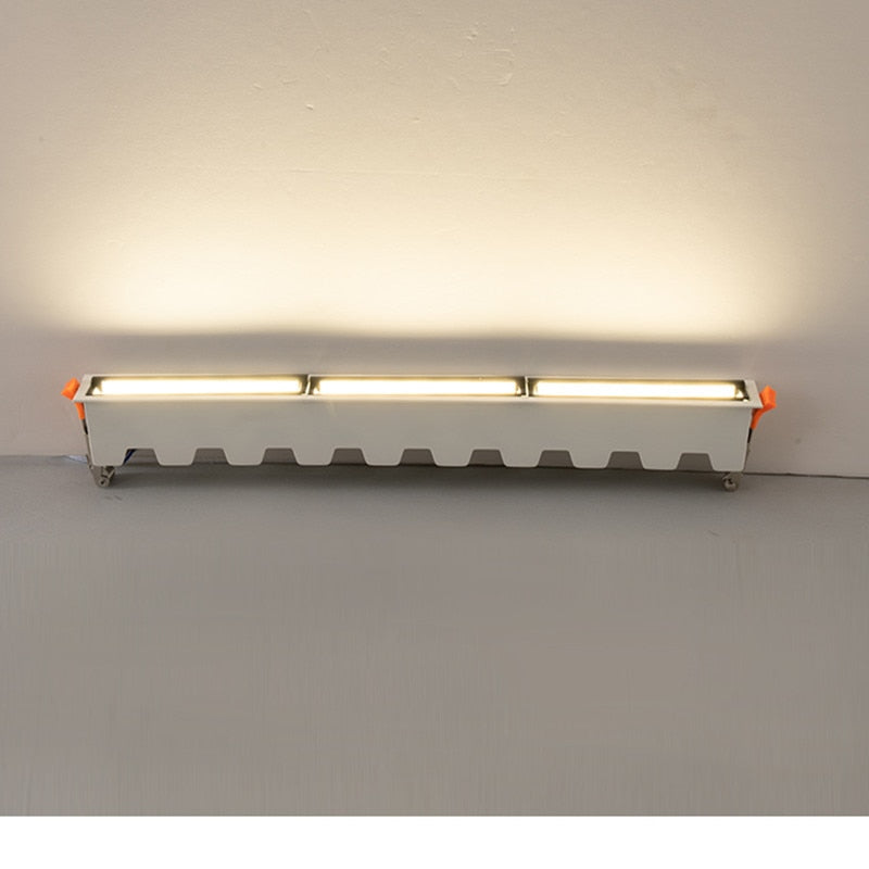 Round Light Anti Glare Recessed Downlight 7W 9W 12W 15W Round LED Ceiling Spot Lamp AC220V Luminaire TV Background Home Room