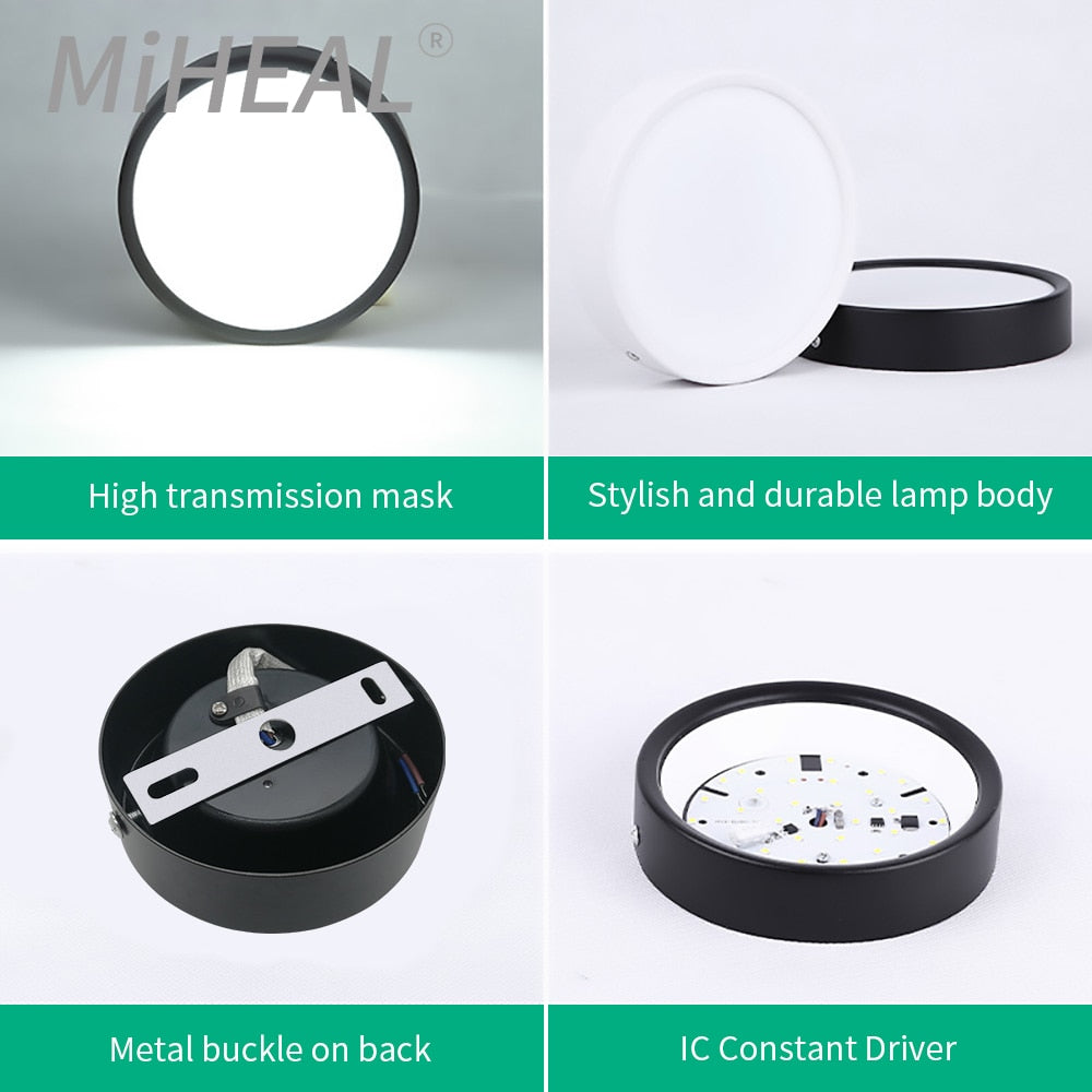 Modern Fashion LED Downlight 5W 10W 15W 25W 2pcs Surface Mounted Downlight Lights LED Spot Lights Ceiling Fixtures Lighting