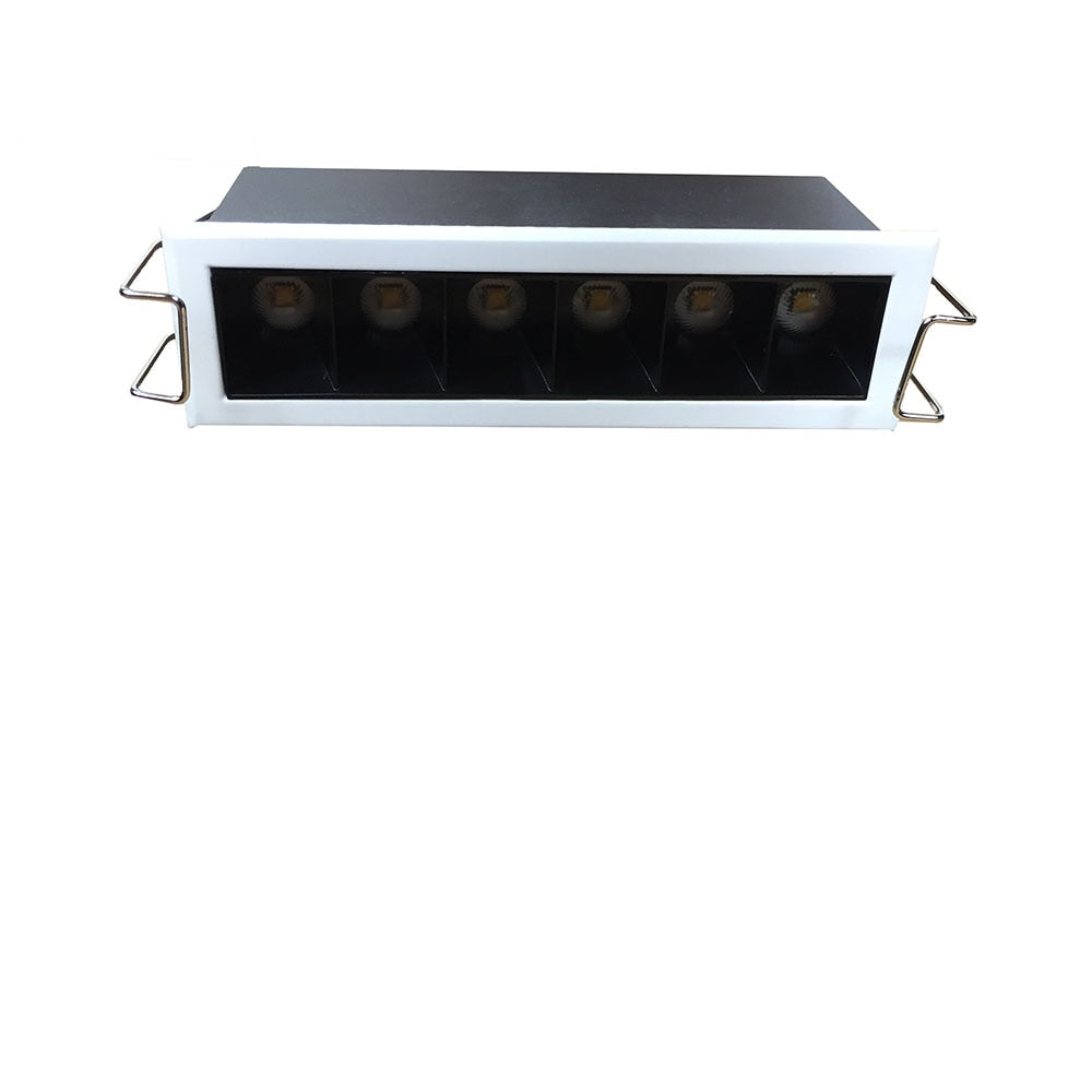 2020 New Linear Mini LED Downlight Square Small Embedded Delicate Lamp 90Ra 3W 5W 7W 9W 12W 17W for No Main Lighting Solution