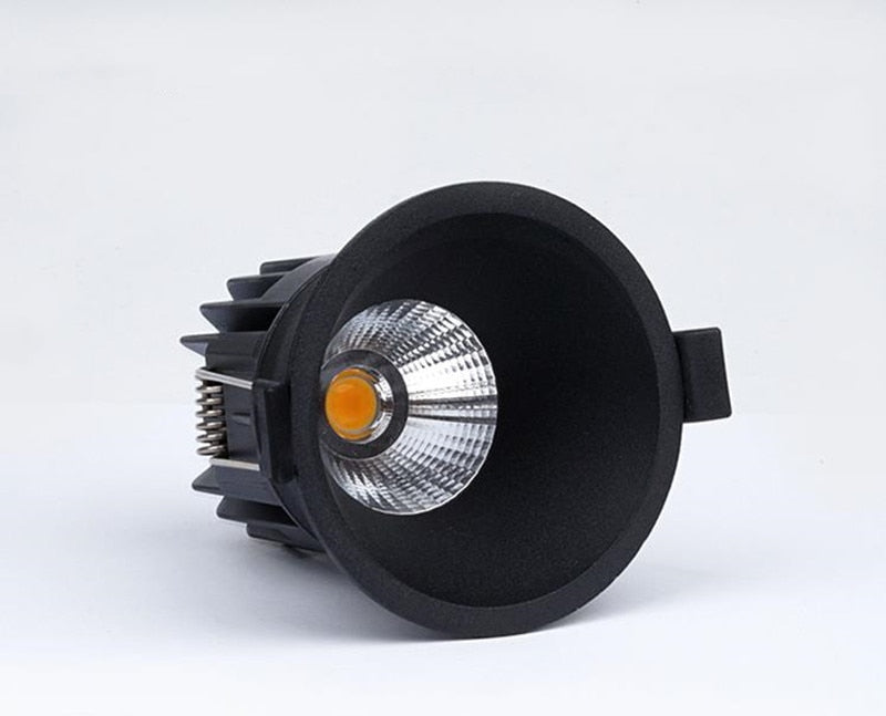 Dimmable COB Downlights Indoor Lighting Lamps Recessed 15w 220v Ceiling Led Spot Lights Lamp Lights Bedroom Living Room Hotel