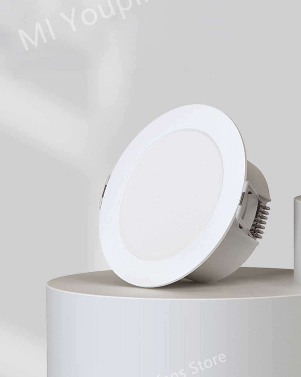 Smart Led Downlight Bluetooth Mesh Version Controlled By Voice Smart Remote Control Adjust Color Temperature