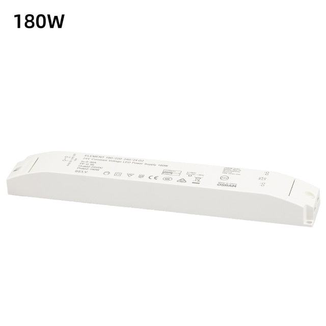 MR.XRZ Led Driver Led Transformer Adapter Input AC220V Output DC24V for LED Strip Downlight Spotlight Transformer 30W -180W