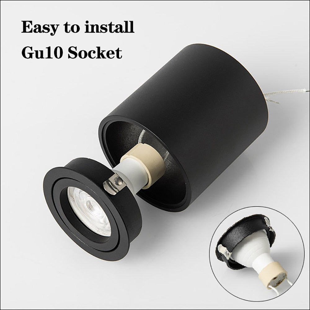 Extremly bright surface mounted led downlight Gu10 base led down light for home indoor lighting