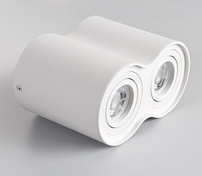 Dimmable Rotating 360° LED Downlights 10W 30W COB LED Ceiling Spot Lights GU10 Light Source LED Background Lamps Indoor Lighting