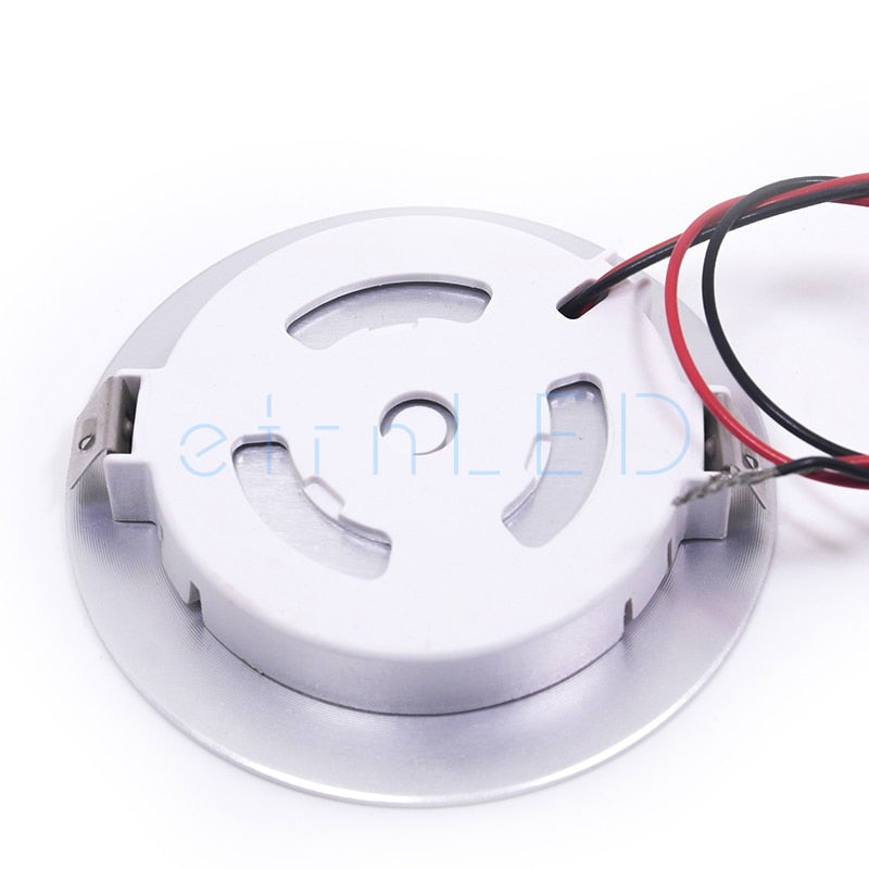 etrnLED Ceiling Led Spot Light Round Mini Focus 12V 1.5W Ultra Thin Dimmable Built In Lamps Downlight for Indoor House Showcase