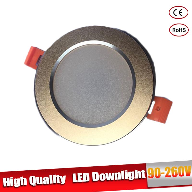 Focos Led Techo Led Downlight Led Bulb 15W 12W 9W 5W 3W Round 220V 230V 240V For Bedroom Kitchen Indoor LED Spot Light