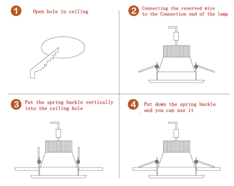 LED Low voltage 12v 24v Spotlight/Downlight 3w/5w/7w/9w/12w/15w/18w Recessed Ceiling light