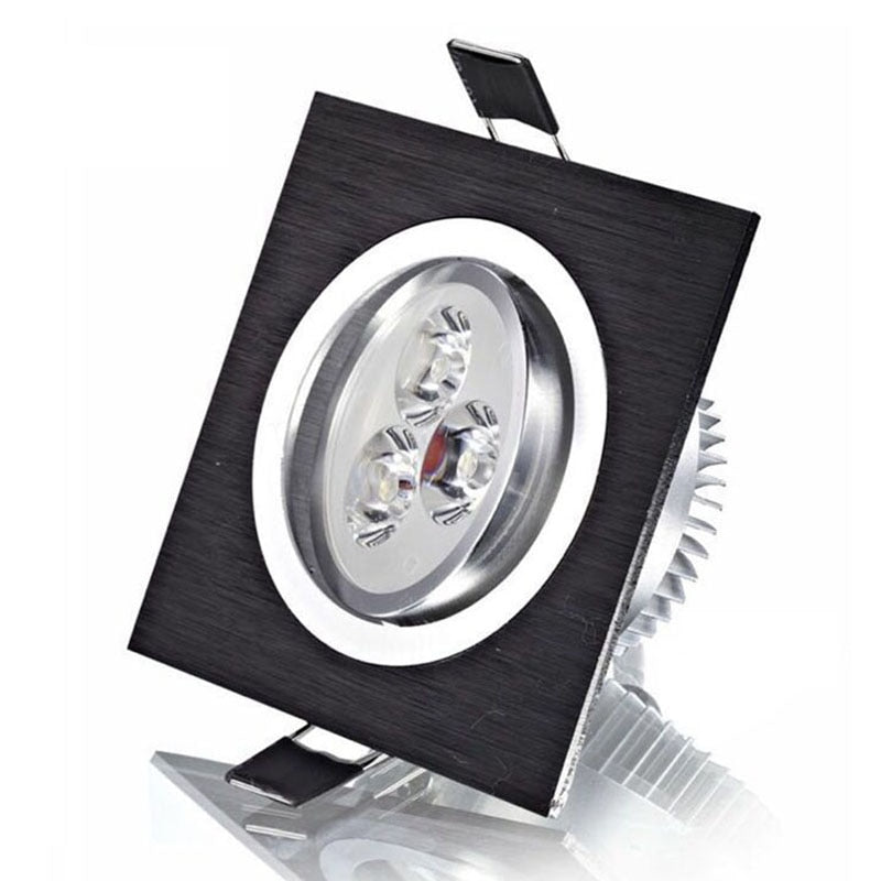 Dimmable LED downlight COB spotlight ceiling light AC85-265V 6w 10w 14w recessed downlight square led panel light