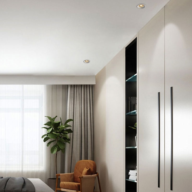 Dimmable LED Anti Glare Recessed Spotlight 5W/7W/9W/12W/15W/18W Honeycomb COB LED Ceiling Lamp Downlight for Indoor lighting