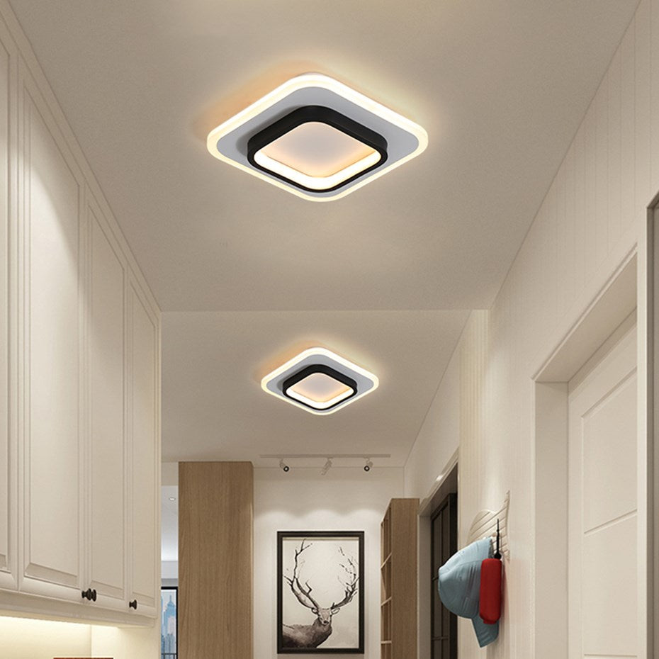 Modern Simple LED Downlight Embedded aisle corridor lights entrance light Creative Nordic Indoor Ceiling Lamp Surface Mounted