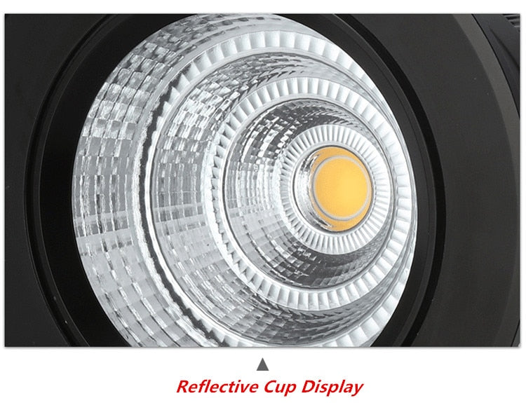 Dimmable LED Downlight COB Ceiling Spot Lighting 7W 10W 12W Led Bulb Bedroom Kitchen Indoor Ceiling Recessed Lights AC 85-265V