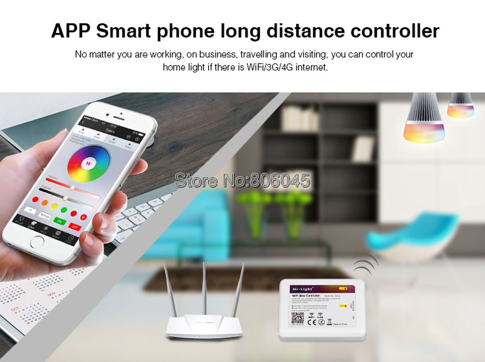 MiBoxer FUT070 6W Anti-glare RGB+CCT LED Downlight AC100~240V Color Changing Ceiling Light 2.4G RF Remote WiFi APP Voice Control