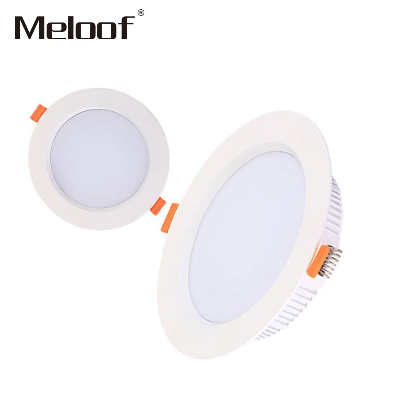 LED Downlight LED Tube Lamp 5W 9W 12W 10PCS/lot Round Embedded LED Ceiling Tube Lamp SMD 2835 Bedroom Kitchen Indoor Lighting