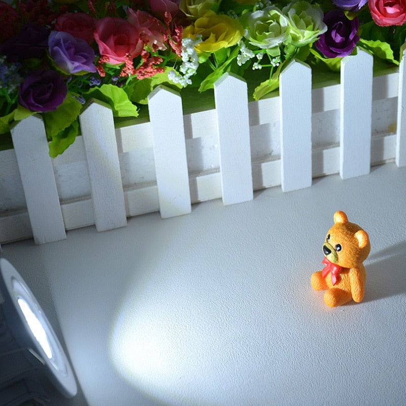 Round Square Dimmable Led downlight light COB Ceiling Spot Light 3w 5w ceiling recessed Lights Indoor Lighting AC110V 220V