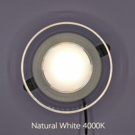 Acrylic LED Downlight 220V 5W 7W 9W 12W 15W RGB Change Recessed LED Panel Light Remote Kitchen living Indoor recessed lighting
