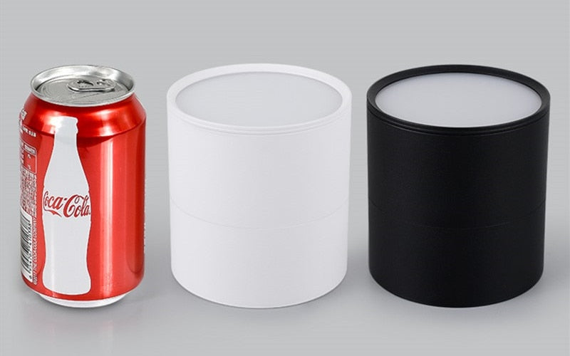 Dimmable Surface Mounted LED COB Downlight 7W/10W/15W/18WRotating LED Spot Light Ceiling Lamp with LED Driver AC110V/220V